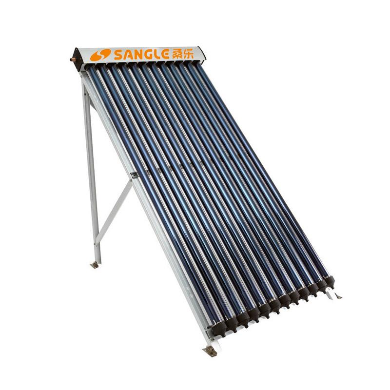 Split Pressurized Heat Pipe Solar Vacuum Tube Collector